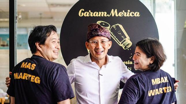 Menteri Sandiaga Uno Dukung Penuh Gelaran Indonesia Street Food Festival di Australia