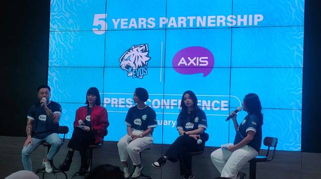 Rayakan 5 Tahun Kolaborasi, EVOS dan AXIS Sukses Raih Prestasi Luar Biasa