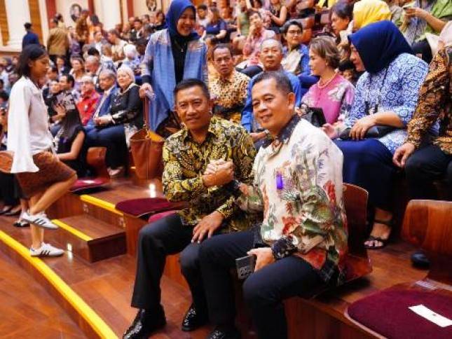 Kapuspen TNI Hadiri  Yogyakarta Royal Orchestra "Konser Hari Penegakan Kedaulatan Negara"