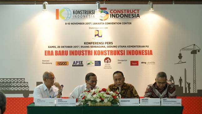300 Perusahaan Konstruksi Bakal Ikuti Pameran Konstruksi Indonesia 2017