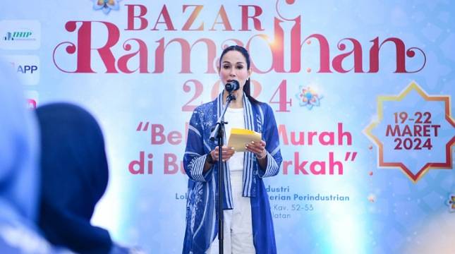 Dharma Wanita Kemenperin Gelar Bazar Ramadan Penuhi Kebutuhan Jelang Lebaran