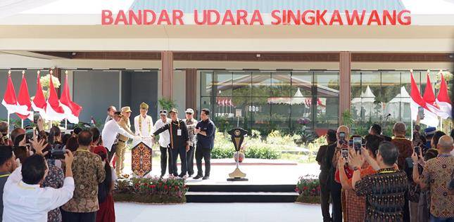 Bandara Singkawang Resmi Beroperasi, Menteri BUMN Erick Thohir: Bakal Dongkrak Perekonomian Setempat