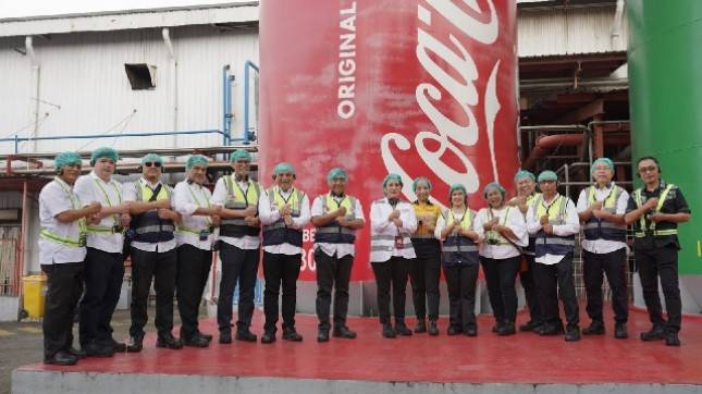 PHRI Tinjau Pabrik Coca-Cola Lihat Produksi Ramah Lingkungan