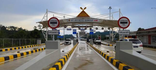  Dukung Kelancaran Aris Mudik, Hutama Karya Operasikan  Tol  Bangkinang-Koto Kampar