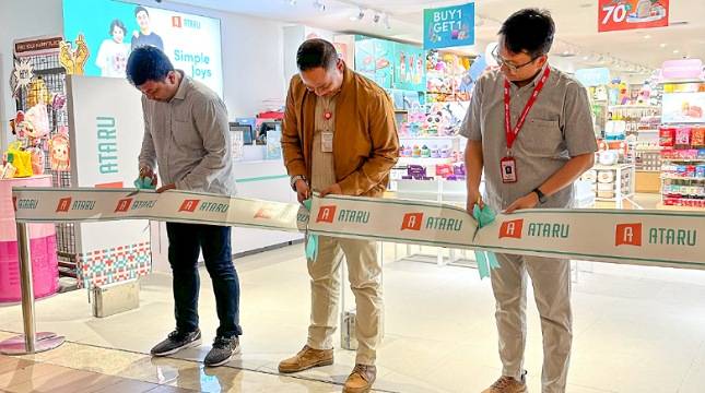 ATARU Mal Delipark Medan Resmi Dibuka Sebagai Toko Terbesar di Indonesia