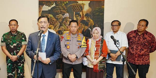 Panglima  Jenderal TNI Agus Subiyanto Hadiri Rakor KTT WWF Di Bali
