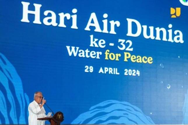 Puncak Hari Air Dunia ke-32, Menteri Basuki : Tingkatkan Kemampuan Mengelola Air
