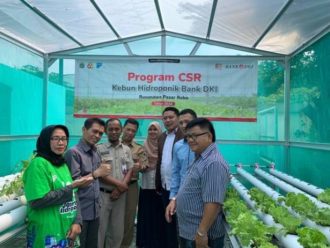 Dukung Pembangunan Berkelanjutan, Bank DKI Resmikan Kebun Hidroponik dan Serahkan Bantuan Pendidikan Bagi Penyandang Cerebral Palsy