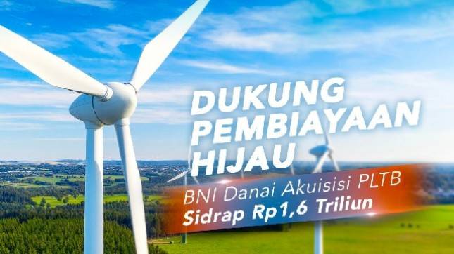 BNI Danai Akuisisi PLTB Sidrap oleh Barito Group