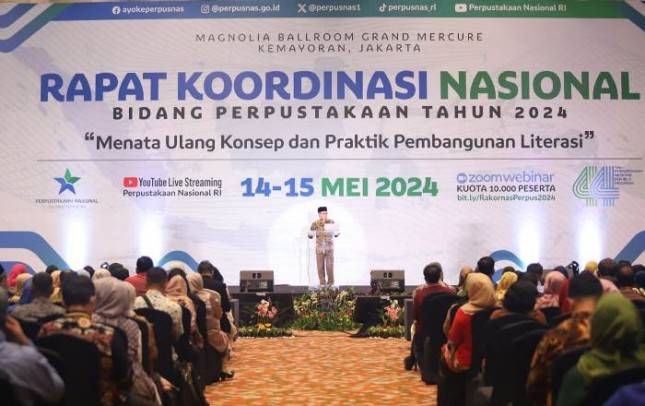 Perpusnas Kembali Ungkap Komitmen Mendukung Perwujudan Visi Indonesia Emas 2045