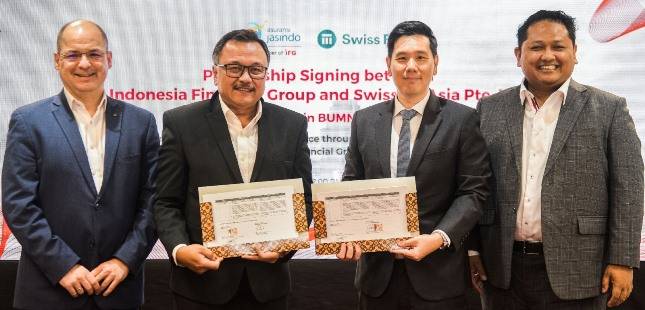 Perkuat Technical Expertise, IFG Melalui Jasindo Bekerja Sama Dengan Swiss Re Siap Mendukung Manajemen Risiko di Ekosistem BUMN