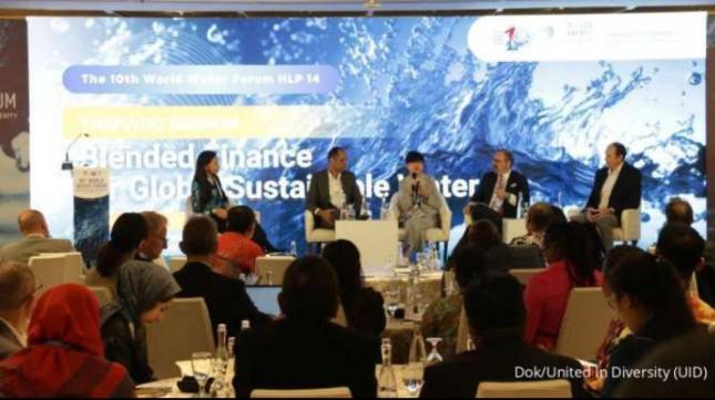 Begini Strategi Pembiayaan Campuran Guna Ketahanan Air di WWF ke-10