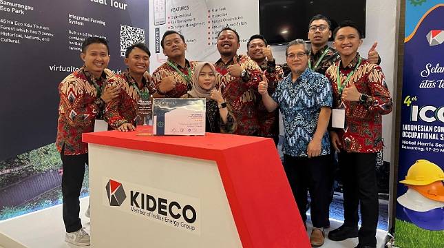 Kideco Sukses Raih Peringkat Bintang Empat untuk Manajemen K3