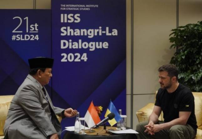 Menhan Prabowo Subianto Bertemu Presiden Ukraina, Bahas Pentingnya Jaga Perdamaian dan Keamanan Internasional