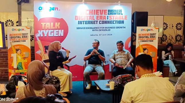 Perkuat Hubungan Dengan Komunitas Bisnis, Oxygen.id Gelar Talkxygen