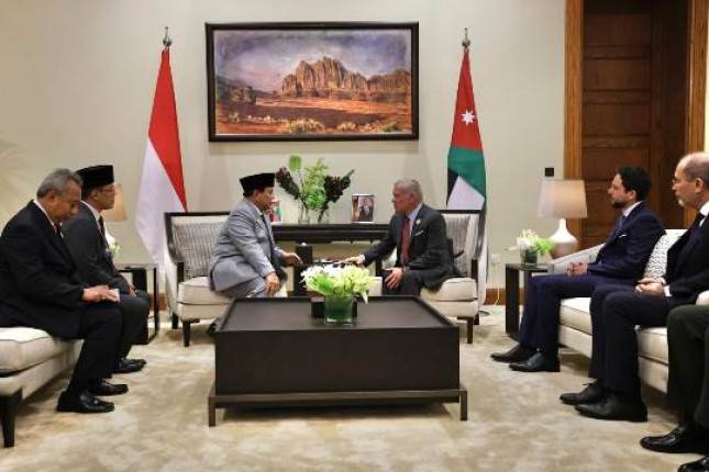 Menhan Prabowo Subianto dan Raja Yordania Duduk Bersama Lagi Usai KTT, Bahas Peningkatan Bantuan untuk Gaza