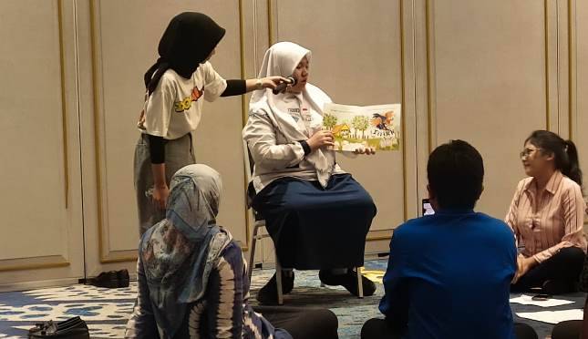 Perpusnas Giatkan Membaca Nyaring Kepada Anak Sejak Dini