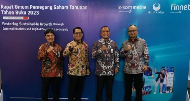 RUPST Tahun Buku 2023, Finnet Catat Pertumbuhan Laba Bersih dengan Kenaikan 7,5%