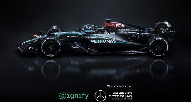  Signify dan Mercedes-AMG PETRONAS Formula 1 Team Luncurkan Kolaborasi Baru