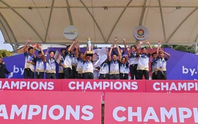 Bikin Bangga! Klub Sepak Bola Asiana Soccer School Binaan Menperin Agus Berhasil Juarai Liga Topskor Cup Nasional Championship 2024