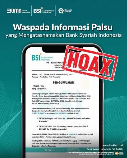 BSI Imbau Nasabah Selalu Waspadai Modus Penipuan