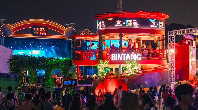 Kembali Jadi Official Beer Partner Di We The Fest, Bir BINTANG Menghadirkan Pasar BINTANG