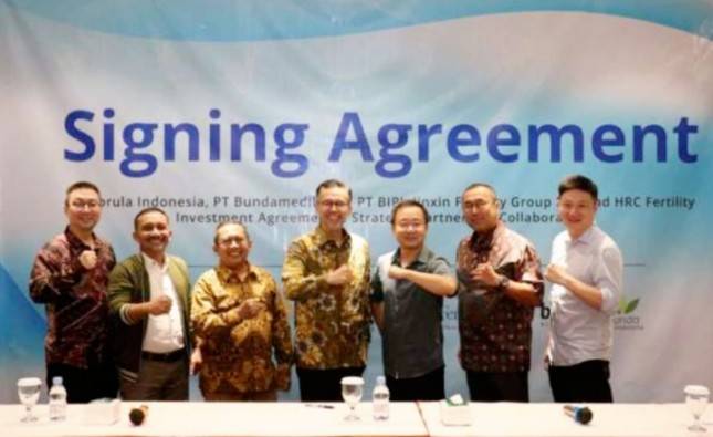PT Bundamedik Tbk (BMHS) dan Jinxin Fertility Group Resmi Teken Kerjasama Strategis  