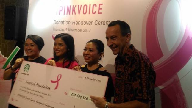 Starbucks Dukung Visi Lovepink Wujudkan Indonesia Bebas Kanker Payudara Stadium
