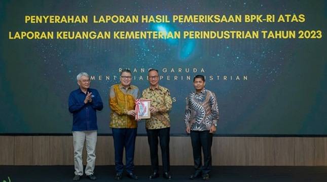 Menperin Agus Kembali Sukses Bawa Kemenperin Raih Opini WTP ke-16