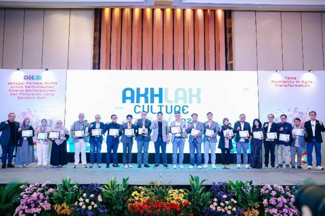 Peringati 4 Tahun Implementasi AKHLAK, Telkom Selenggarakan Culture Agent Meet & Greet (CAMG) &ndash; Awarding 2024