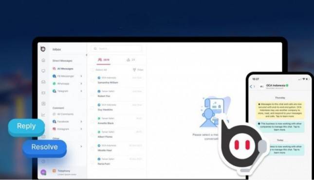 Implementasi Platform OCA Telkom Jadikan Customer Relationship Management (CRM) Perusahaan Lebih Optimal