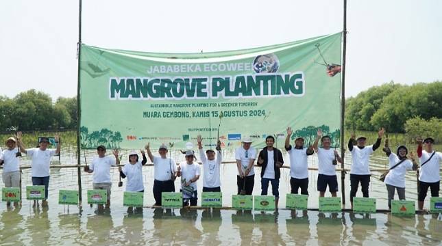 Jababeka Berhasil Realisasikan Penanaman 50.000 Bibit Mangrove