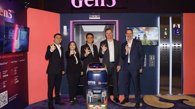 Otis Indonesia Luncurkan Elevator Gen3 yang Terhubung Secara Digital