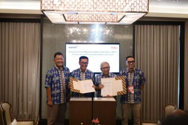 Kemitraan Strategis Telin dan Indosat Ooredoo Hutchison Kembangkan Indonesia Cable System Express 2 