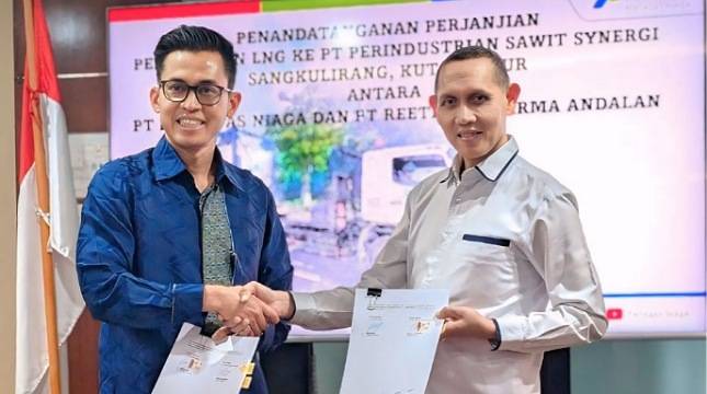 Reethau Group - Pertagas Niaga Teken Kontrak Kerja Sama Regasifikasi LNG di Kalimantan Timur