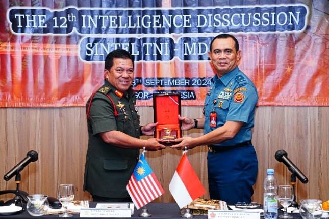Waasintel Panglima TNI Pimpin Forum Diskusi Intelijen Ke-12 Indonesia dan Malaysia