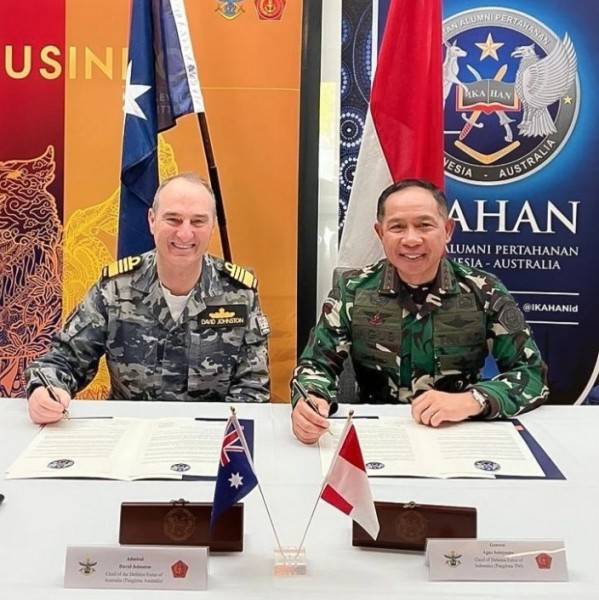 Panglima TNI Hadiri Sidang AUSINDO HLC Ke-12 Bukti Kuat Persahabatan Indonesia dan Australia 