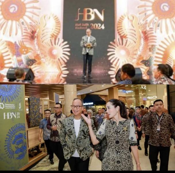 Bangga Berbatik, Menperin Agus: Maju Terus Industri Batik Indonesia, Salam Canting...