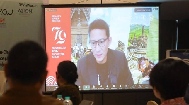 Menparekraf Sandiaga Uno Ajak Seluruh Elemen Wujudkan Pariwisata Berkelanjutan