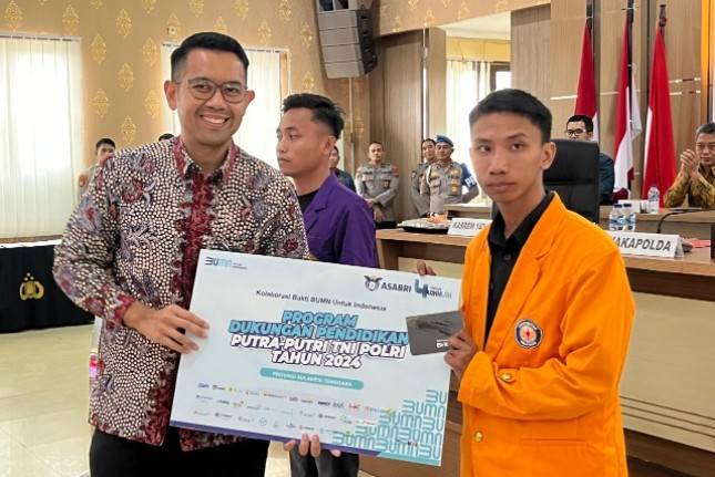Asabri Dukung Kesejahteraan Pendidikan Anak Peserta Asabri di Sulawesi Tenggara
