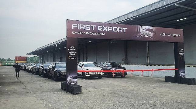 Cikarang Dry Port Milik Jababeka (KIJA) Fasilitasi Ekspor Perdana Chery Motor