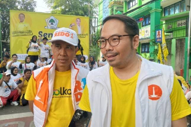 Senam Bersama, Golkar Kirim Pesan Peduli Kesehatan
