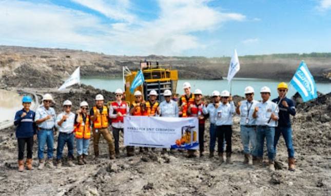Pertama di Indonesia, Star Wagen Indonesia Serahkan unit Dewatering Pump PAC SH128 Atlas Copco kepada Putra Perkasa Abadi