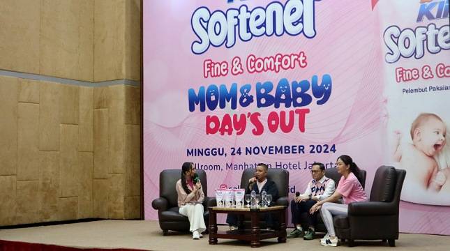Di Acara Mom & Baby Day&rsquo;s Out, dr. Miza Sebut Sentuhan Sangat Mempengaruhi Perkembangan Otak Anak