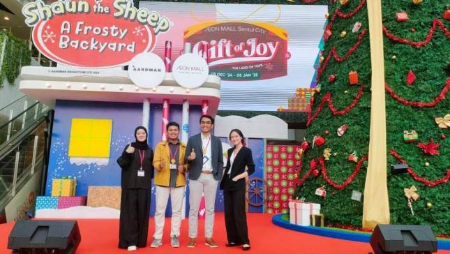 Shaun The Sheep Hingga Dikta Wicaksono Meriahkan Natal dan Tahun Baru di AEON Mall Sentul City