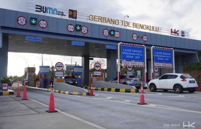 Lakukan Penyesuaian Tarif Baru, HK Tingkatkan Fasilitas Area di Tol Bengkulu - Taba Penanjung