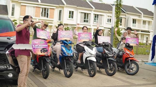 Apresiasi Pembeli, Paradise Serpong City Guyur Doorprize Spektakuler, Ada Motor Hingga Mobil