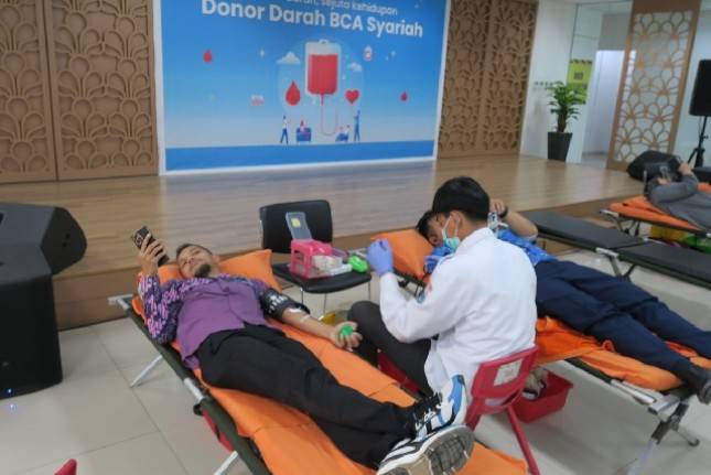 Dukung Tujuan Pembangunan Berkelanjutan BCA Syariah Gelar Donor Darah Karyawan
