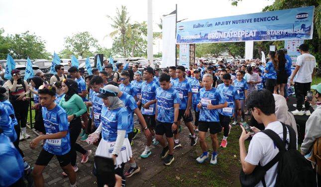 Nutrive Benecol Dukung Hidup Sehat dan UMKM di KulineRun APJI 2024