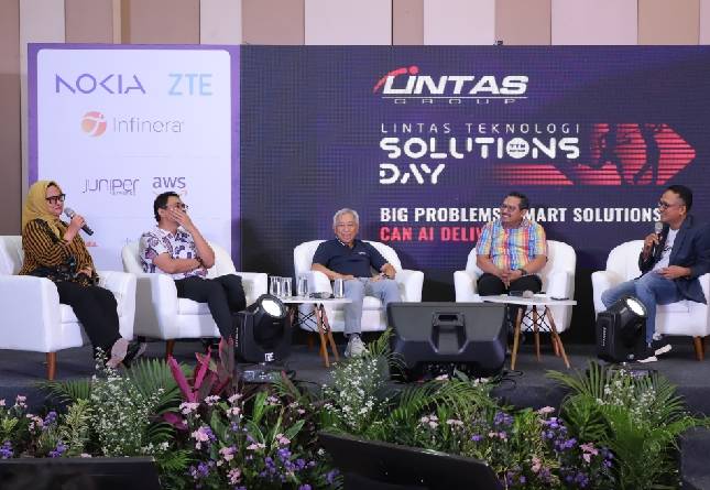 AI Membuka Terobosan Teknologi  di Lintas Teknologi Solutions Day 2024